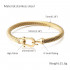 Cable Wire Bracelets for Women Charm Bangle Bracelet Best Friend Sister Fashion Accessories Gift