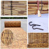  Natural Bamboo Reed Roll Up Blind, Retro Chinese Style, Indoor/Outdoor Sun Shade Window Blind, 120 X 300cm
