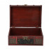 Vintage Wooden Small Storage Box, Book and Jewelry Organizer Treasure Chest
