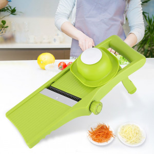 Slicer, Professional Adjustable Handheld Mandoline Slicer Vegetable Slicer with Precise Maximum Adjustability for Cutting Food