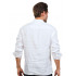 Men's Linen Regular Collar Roll-up Sleeve Casual Button-up Shirt