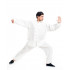 Men's Tai Chi Uniform Cotton White