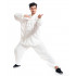 Men's Tai Chi Uniform Cotton White