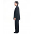 Men's Kung Fu Tai Chi Uniform Cotton Silk Black
