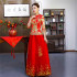 Chinese-style wedding qipao-style dress gown and suit