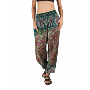 Women's Comfy Bohemian Harem Loose Yoga Pants Casual Hippie Pajama Lounge Boho Elephant Pajama Pants