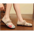 Embroidered Literary Cotton and Linen Chinese Clothing Shoes, Old Beijing Cloth Shoes Women's Casual Shoes