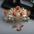  Chinese-style Water Diamond and Pearl Hair Accessories Set