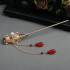  Chinese-style Water Diamond and Pearl Hair Accessories Set