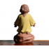 Ceramic Little Cute Buddha Statue Monk Figurine Creative Baby Crafts Dolls Ornaments Gift Chinese Delicate Ceramic Arts and Crafts
