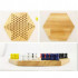 Wooden Chinese Checkers Chinese Draughts Wooden Hexagonal Board Game Toy Chinese Checkers for Students Children Kids