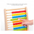 Wooden Abacus Educational Counting Toy 100 Beads Math Tool Toddler Gifts for Boys and Girls