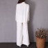 Women's Vintage Tai Chi Suit in Cotton Linen Blend with Traditional Chinese Style