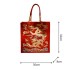 Dragon-Emblazoned Women's Red Tote Bag - A Majestic Fusion of Style and Functionality   
