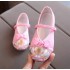 Girls' Traditional Embroidered Cloth Shoes, Soft-Soled Princess Shoes for Hanfu