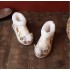 Winter Fleece-Lined Hanfu Shoes for Girls - Chinese Style Snow Boots