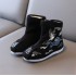 Children's Traditional Embroidered Cloth Shoes - Boys' and Girls' Short Boots