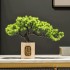 Prosperity-Attracting Artificial Pine Bonsai Chinese Decorative Ornament