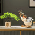 Prosperity-Attracting Artificial Pine Bonsai Chinese Decorative Ornament
