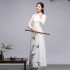 Chinese style Odai cheongsam, Zen clothing, tea clothing