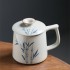 Hand-Painted Bamboo Water Cup Tea Brewing Cup Ceramic