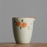 Hand-painted Persimmon Fair Cup Ceramic Tea Set