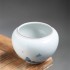 Hand-painted Landscape Vegetable Ash Tea Dregs Pot