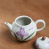 Hand-painted Iris Teapot