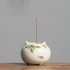 Hand-painted Osmanthus Vegetable Ash Incense Ceramic Small Incense Burner