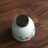 Hand-painted Underglaze White Porcelain Ceramic Tea Canister