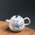 Hand-painted Violet Small Teapot