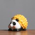 Hand-painted Underglaze Panda Small Figurine Tea Pet