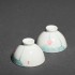 Hand-painted Lotus Teapot and Tea Cup Set