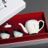 Hand-painted Lotus Tea Set