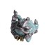 Wealth-Attracting Ceramic Three-Legged Golden Toad Ornament