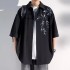 Chinese-style Button Bamboo Embroidery Shirt for Men