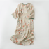 Chinese-style Modified Cheongsam Dress for Women, Loose Fit Tea Gown