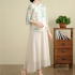 Modified Traditional Chinese Hanfu Women's Tea Ceremony Attire with Zen Vibes