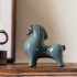 New Chinese Ge Kiln Small Tang Horse Ornament Ceramic Animal