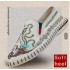 Men's Cloth Shoes with Soft Sole, Handmade Embroidery, Casual Chinese Style, National Trend