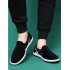 Men's Chinese-Style Layered Sole Cloth Shoes - Slip-On, Non-Slip, and Breathable Casual Shoes