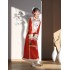 Hanfu New Chinese Style, Han-Element Improved Daily Qipao Dress Autumn-Winter Set