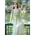 Traditional Chinese-style Hanfu Skirt with Modern Elements Traditional Chinese-style Hanfu Skirt with Modern Elements