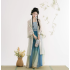 Song-Style Hanfu Outer Beizi, Camisole, and Three-Panel Skirt