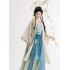 Song-Style Hanfu Outer Beizi, Camisole, and Three-Panel Skirt