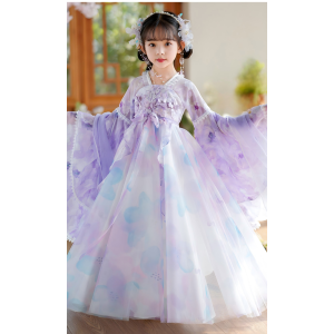 Children’s Chinese Style Tang Suit Dress (Spring/Summer Daily Wear)