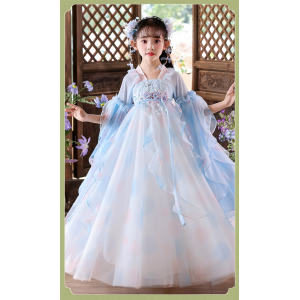 Girls' Hanfu Ancient Style Princess Dress