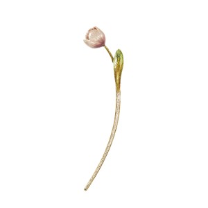 Tulip Vintage Style Hairpin - Sophisticated New Chinese Hair Stick