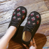 Handmade Chinese-style embroidered cloth shoes, comfortable and breathable with a layered flat sole