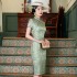  High-end Silk Cheongsam Dress - New Collection in Luxurious Mulberry Silk